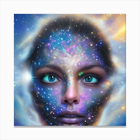 Nebula Painting Canvas Print