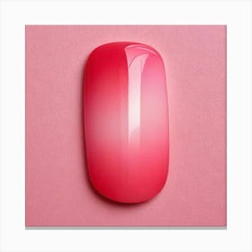 Pink Nail Polish Canvas Print