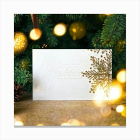 Christmas Card 13 Canvas Print