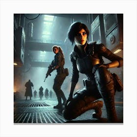 Shadows Of Betrayal Episode2 Zoya And Maya 1024x1024 Canvas Print