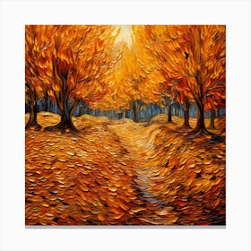 Autumn Trees 11 Canvas Print