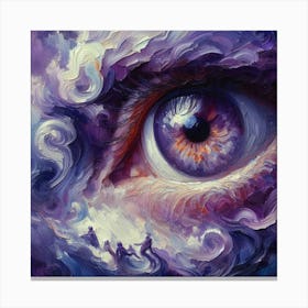 Eye Of The Storm Canvas Print