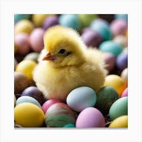 Easter Chick 3 Canvas Print