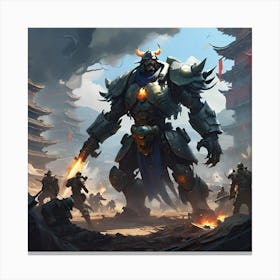 Of War Canvas Print