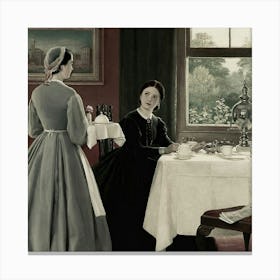 Tea Time 6 Canvas Print