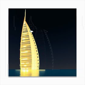 Burj Al Arab Canvas Print