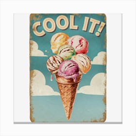 Cool It 1 Canvas Print