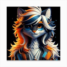 Kitty Cat 12 Canvas Print