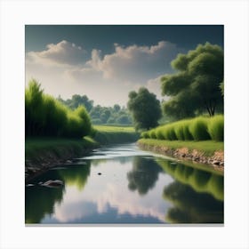 River 5 Canvas Print