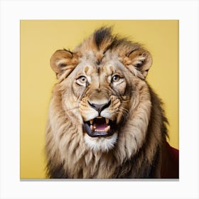 Lion Portrait Canvas Print