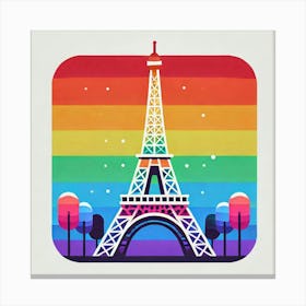 Eiffel Tower 3 Canvas Print