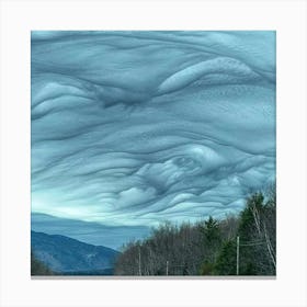 Clouds In The Sky Canvas Print