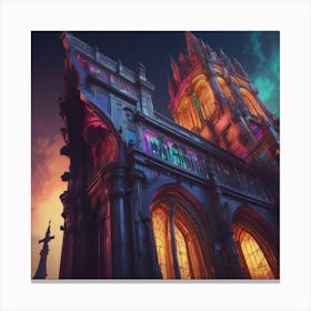 Gothic Cathedral 19 Canvas Print