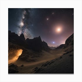 Milky Way 4 Canvas Print