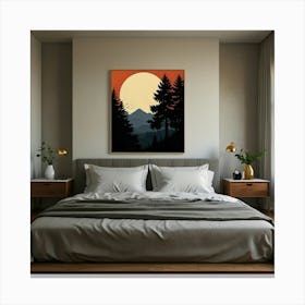 Leonardo Lightning Sunday Morning Bedroom Art 0 Canvas Print