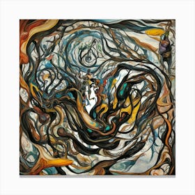 Abstract Painting 413 Canvas Print