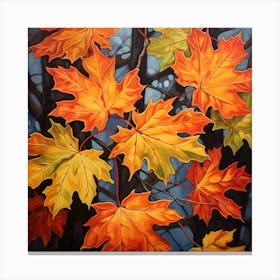 Autumn Leaves Canvas Print