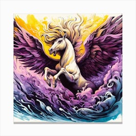 Pegasus 4 Canvas Print