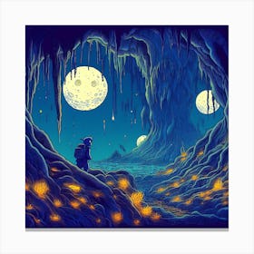 Moonlit Marvels Canvas Print