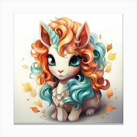 Unicorn 4 Canvas Print