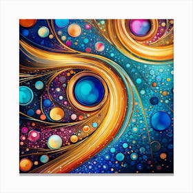 Abstract Abstract Painting 25 Canvas Print