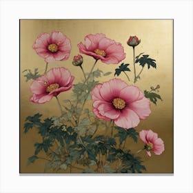 Pink Flowers 2 Canvas Print