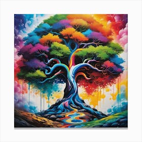 Tree Of Life 168 Canvas Print