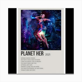 Planet Her - Doja Cat, 2021 Canvas Print