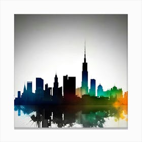 New York City Skyline 62 Canvas Print