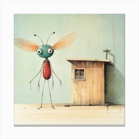 Bug In The House Toile