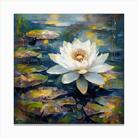 Water Lily Canvas Print