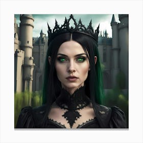 Dark Queen of the Castle Canvas Print