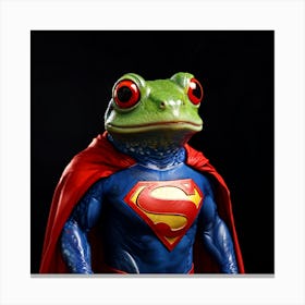 Super Frog Canvas Print