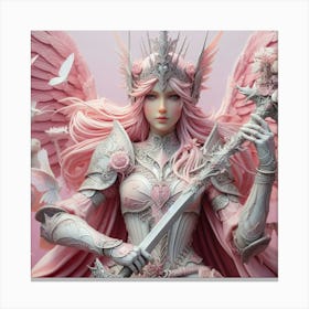 Angel Of The Sky 2 Canvas Print