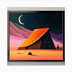 Desert Print Canvas Print