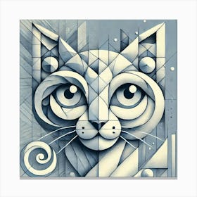 Starbrick City Cat Canvas Print