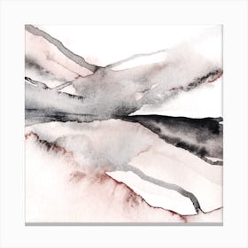 Abstract Landscape Square Canvas Print