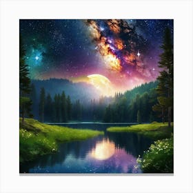 Galaxy Wallpaper 28 Canvas Print