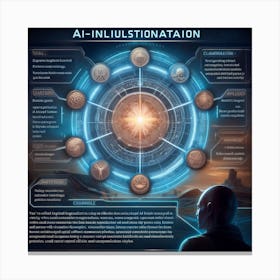 Ai - Fusion 1 Canvas Print