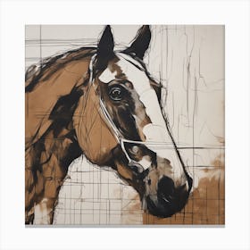 Horse Head Canvas Print