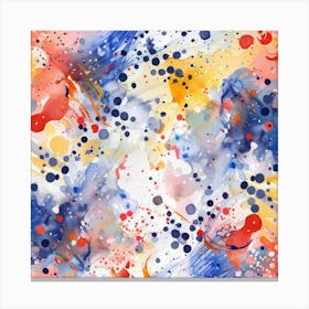 Abstract Watercolor Painting 44 Canvas Print