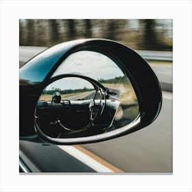 Side View Of A Car Canvas Print