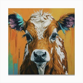 Cute Calf 5 Canvas Print