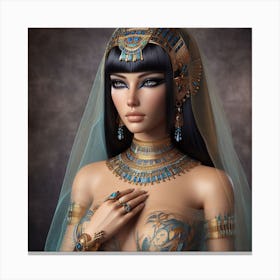 Egyptian Beauty Canvas Print