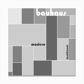 Bauhaus Style 40 Canvas Print