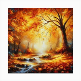 Autumn Forest 3 Canvas Print