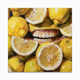 Lemons 2 Canvas Print