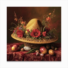 Easter Hat 1 Canvas Print