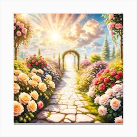 Rose Garden2 Canvas Print