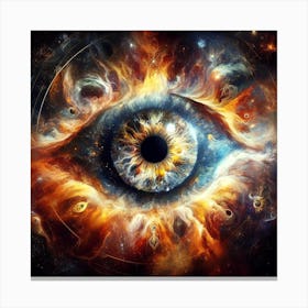 Cosmic Eye 3 Canvas Print